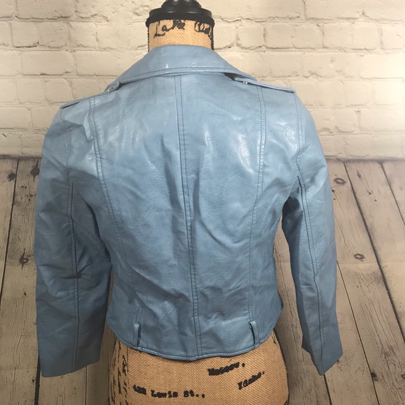 Zara Faux Leather Jacket - Picture 3 of 4